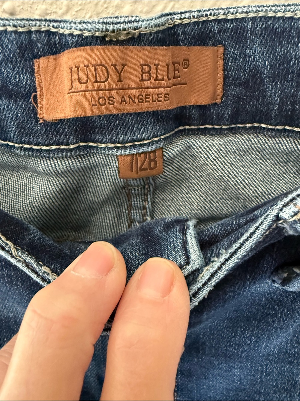 Judy Blue High Waist Cargo
Bootcut Denim Jeans - Picture 6 of 6